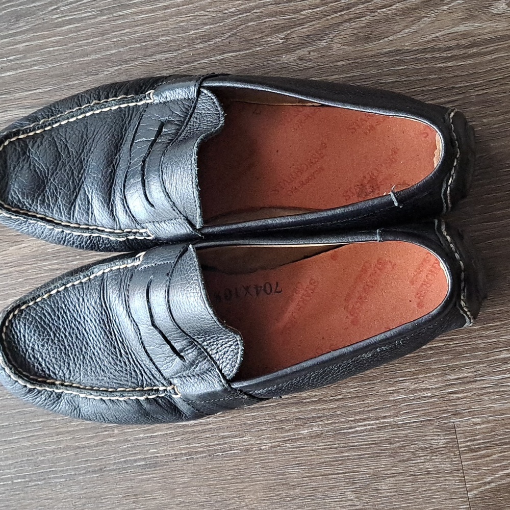 POLO MEN LEATHER SLIP ON SHOE